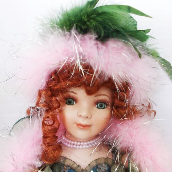 Vintage Cathay Collection KAMMIE Victorian Porcelain Doll 20" - Picture 2 of 9